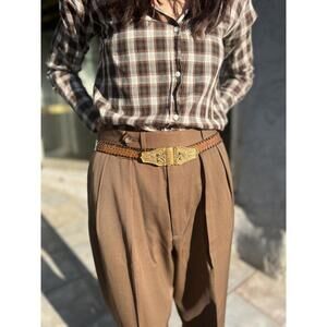 Vintage Genuine Snake Skin Accessocraft NYC Belt 32"